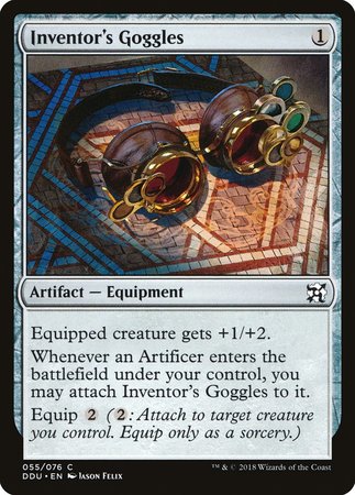 Inventor's Goggles [Duel Decks: Elves vs. Inventors] | Cracking-Singles