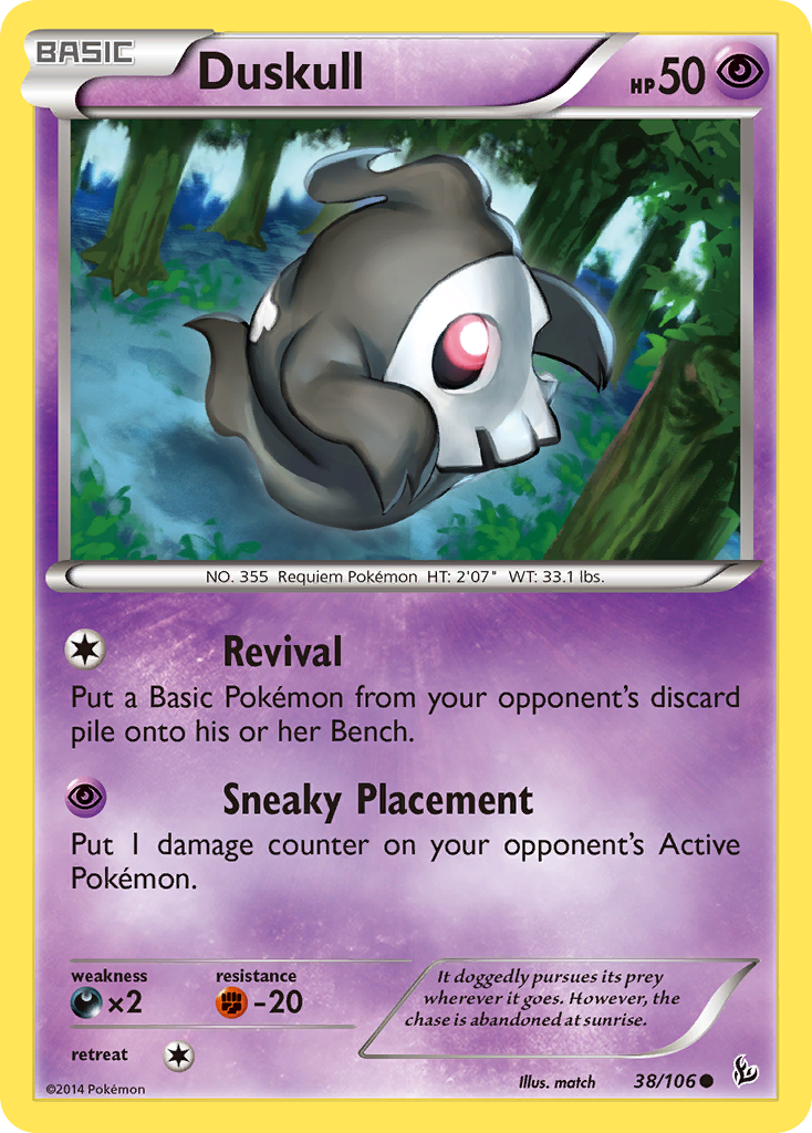 Duskull (38/106) [XY: Flashfire] | Cracking-Singles