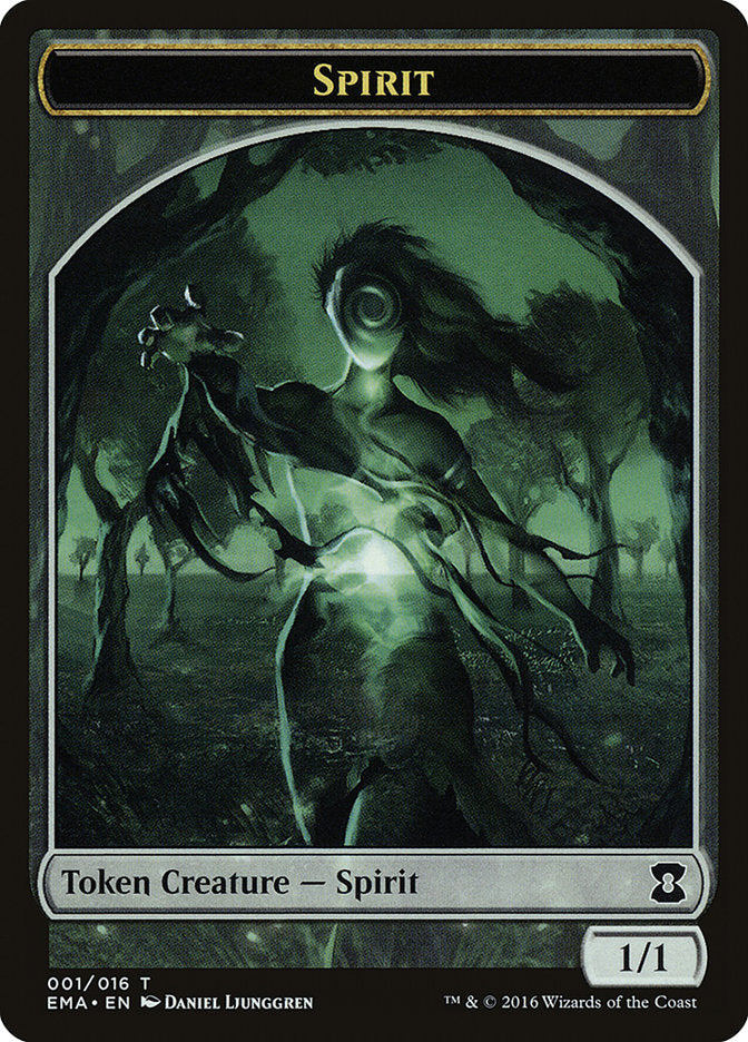 Spirit (001/016) [Eternal Masters Tokens] | Cracking-Singles