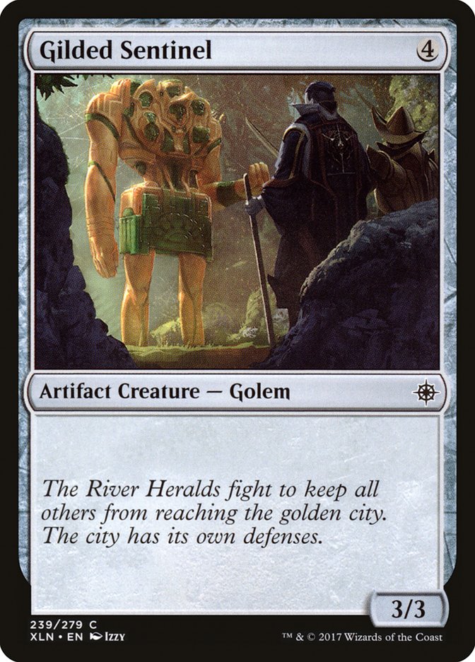 Gilded Sentinel [Ixalan] | Cracking-Singles