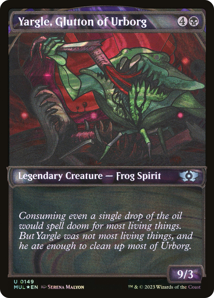 Yargle, Glutton of Urborg (Halo Foil) [Multiverse Legends] | Cracking-Singles