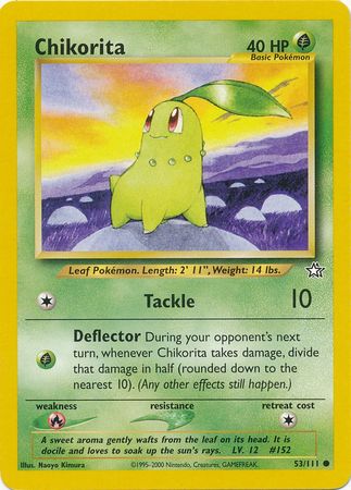 Chikorita (53/111) [Neo Genesis Unlimited] | Cracking-Singles