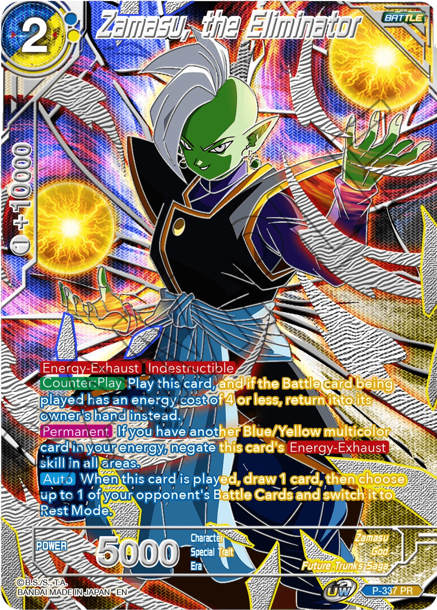 Zamasu, the Eliminator (Revision) (P-337) [5th Anniversary Set] | Cracking-Singles