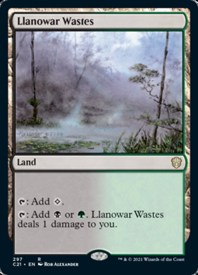 Llanowar Wastes [Commander 2021] | Cracking-Singles