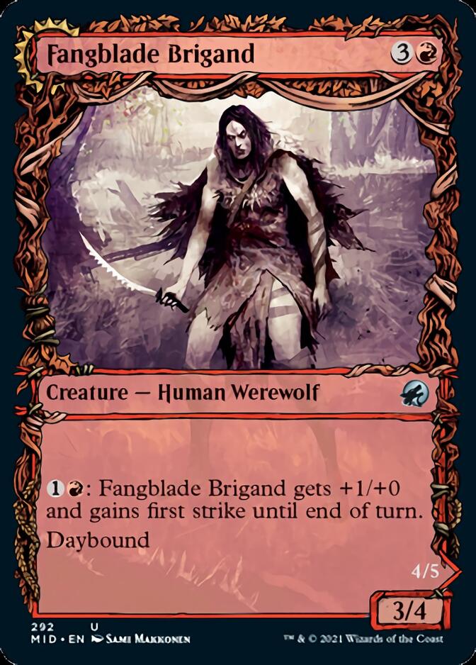 Fangblade Brigand // Fangblade Eviscerator (Showcase Equinox) [Innistrad: Midnight Hunt] | Cracking-Singles