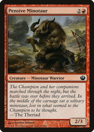 Pensive Minotaur [Journey into Nyx] | Cracking-Singles