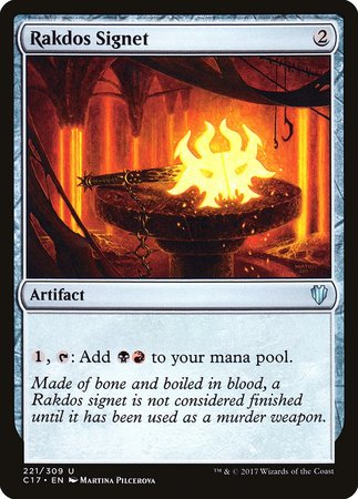 Rakdos Signet [Commander 2017] | Cracking-Singles