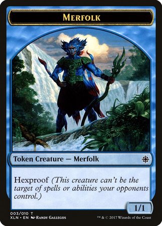 Merfolk (003) Token [Ixalan Tokens] | Cracking-Singles