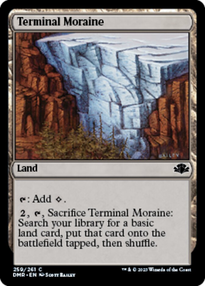 Terminal Moraine [Dominaria Remastered] | Cracking-Singles