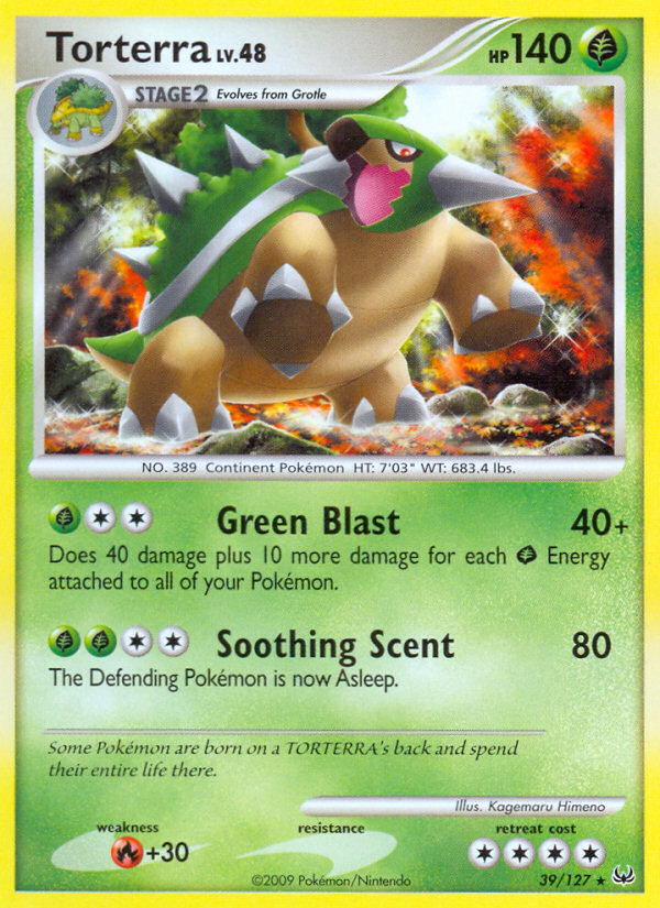 Torterra (39/127) [Platinum: Base Set] | Cracking-Singles