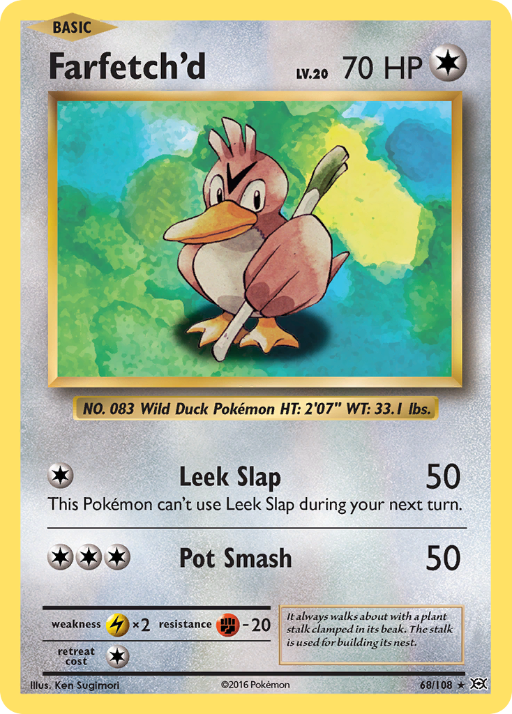 Farfetch'd (68/108) [XY: Evolutions] | Cracking-Singles