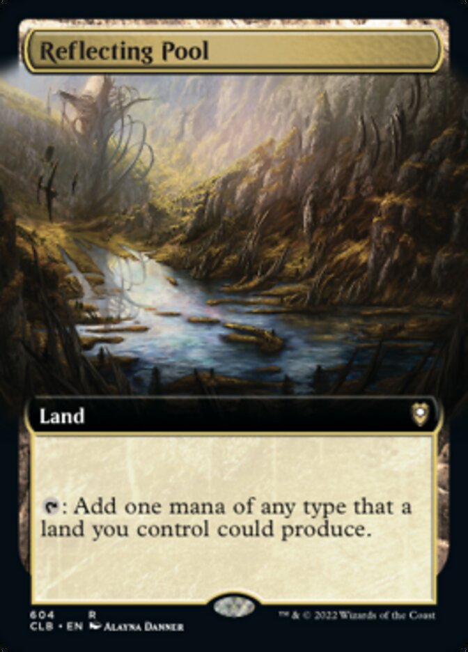 Reflecting Pool (Extended Art) [Commander Legends: Battle for Baldur's Gate] | Cracking-Singles