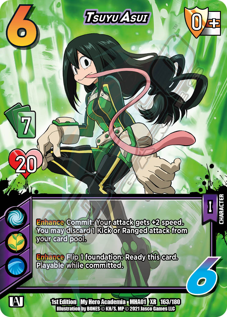 Tsuyu Asui [Series 1 XR] | Cracking-Singles