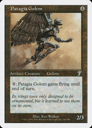 Patagia Golem [Seventh Edition] | Cracking-Singles