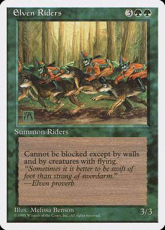 Elven Riders [Fourth Edition] | Cracking-Singles