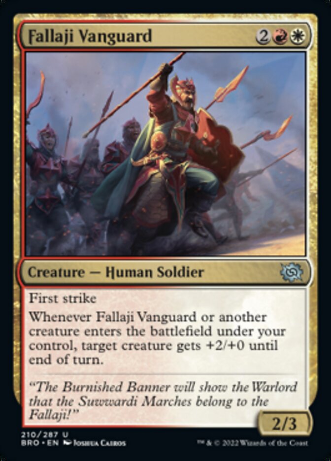 Fallaji Vanguard [The Brothers' War] | Cracking-Singles