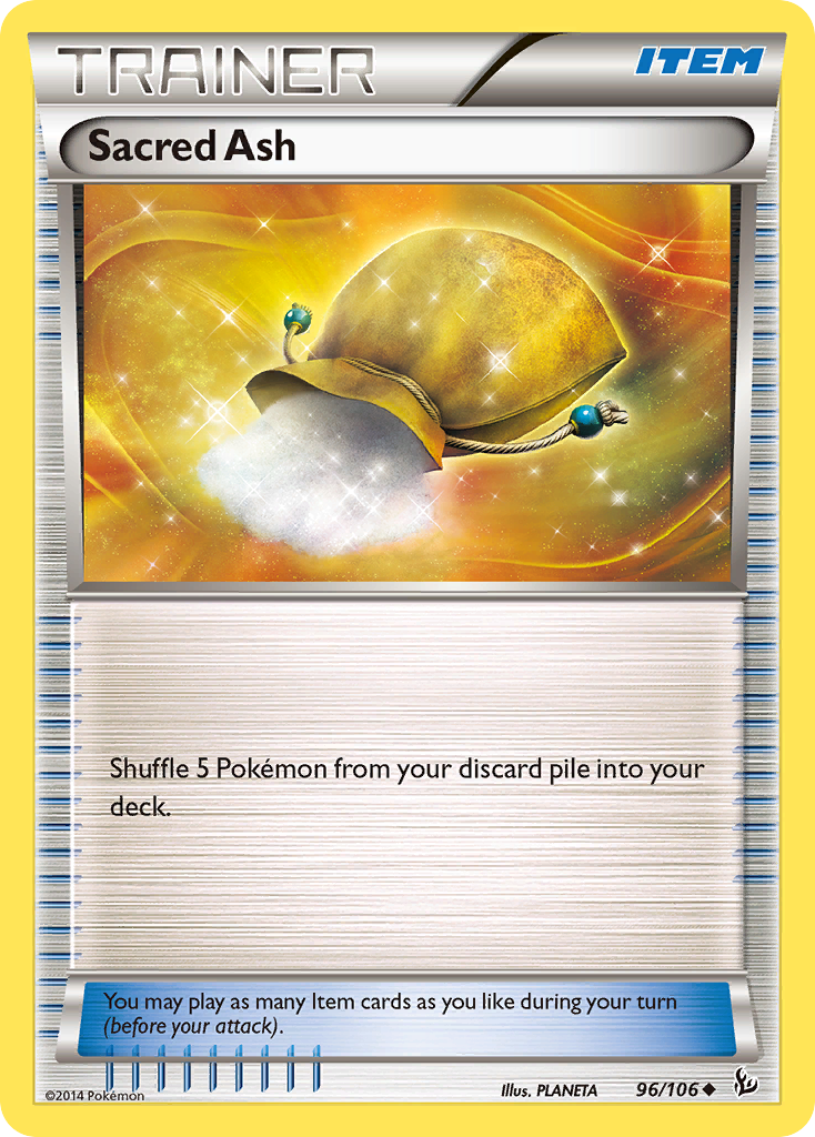 Sacred Ash (96/106) [XY: Flashfire] | Cracking-Singles