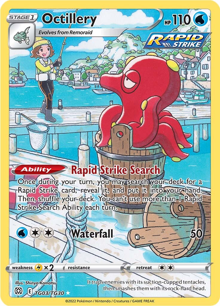 Octillery (TG03/TG30) [Sword & Shield: Brilliant Stars] | Cracking-Singles