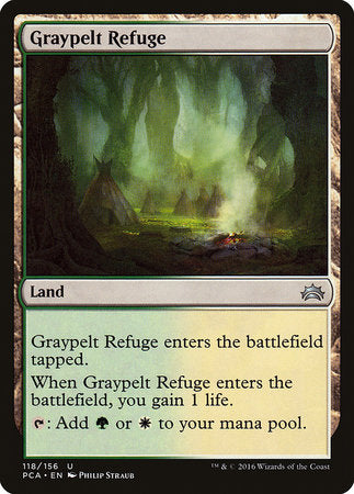 Graypelt Refuge [Planechase Anthology] | Cracking-Singles