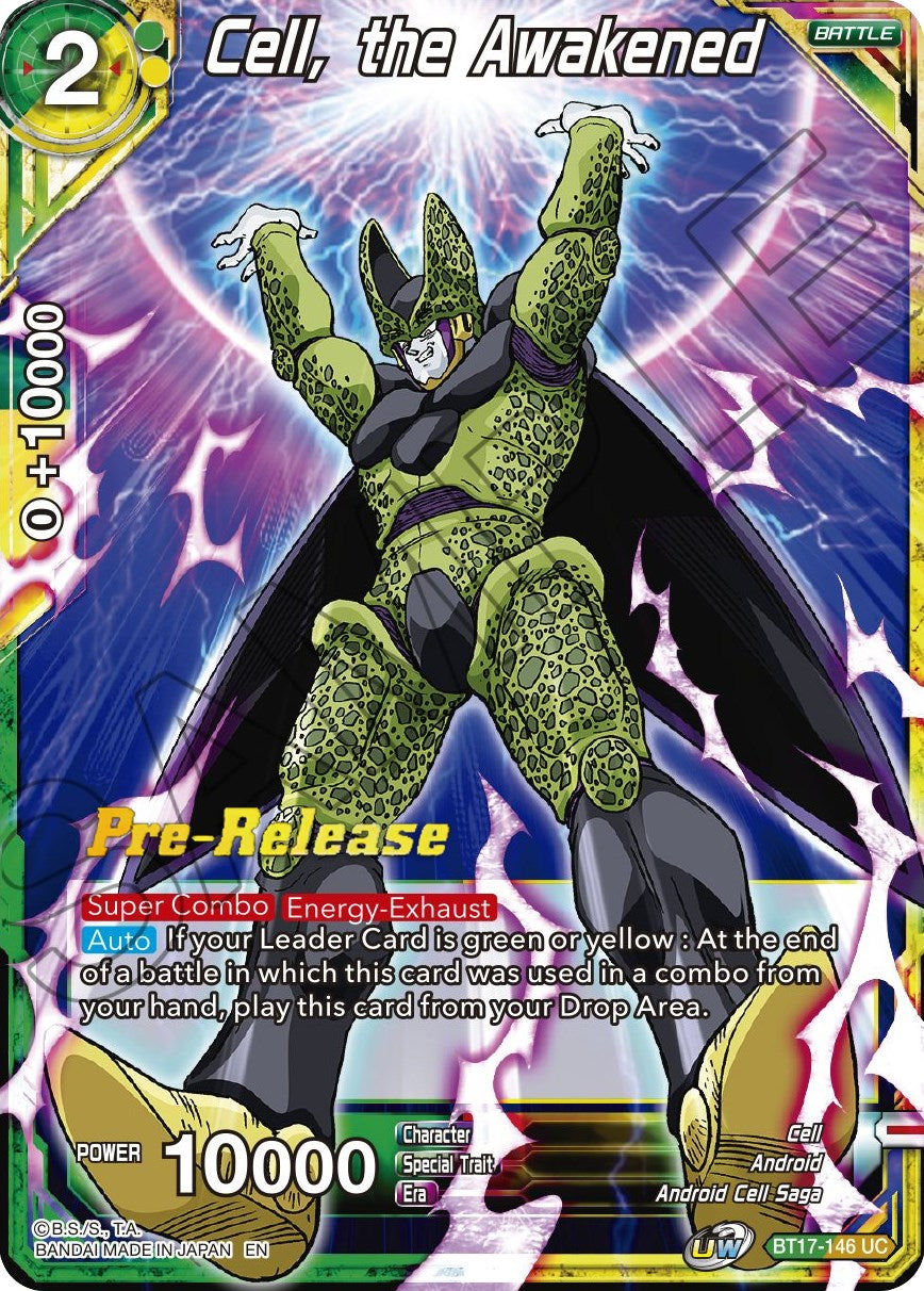 Cell, the Awakened (BT17-146) [Ultimate Squad Prerelease Promos] | Cracking-Singles