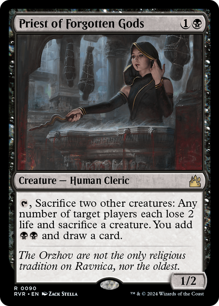 Priest of Forgotten Gods [Ravnica Remastered] | Cracking-Singles