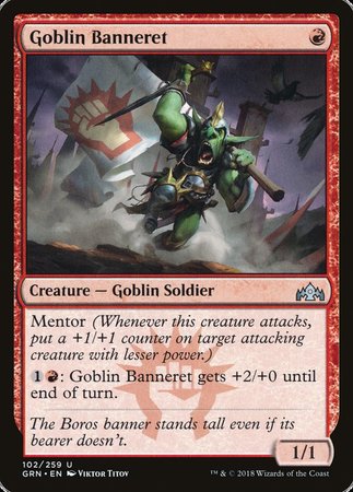 Goblin Banneret [Guilds of Ravnica] | Cracking-Singles