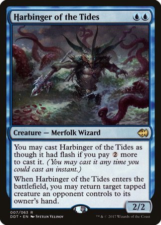 Harbinger of the Tides [Duel Decks: Merfolk vs. Goblins] | Cracking-Singles