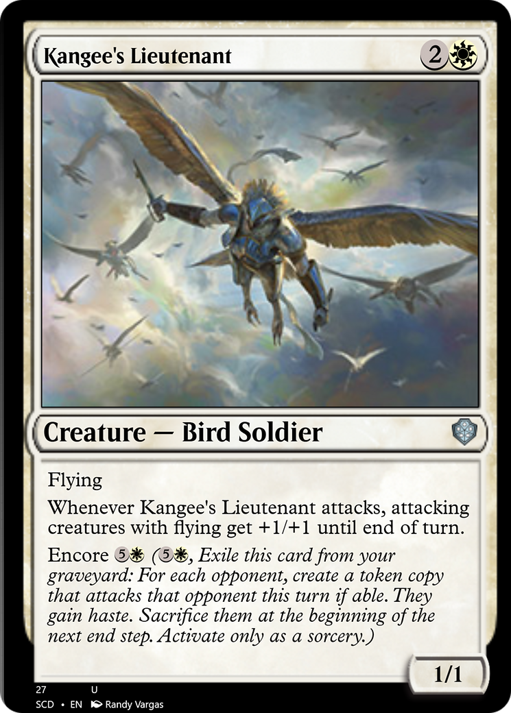 Kangee's Lieutenant [Starter Commander Decks] | Cracking-Singles