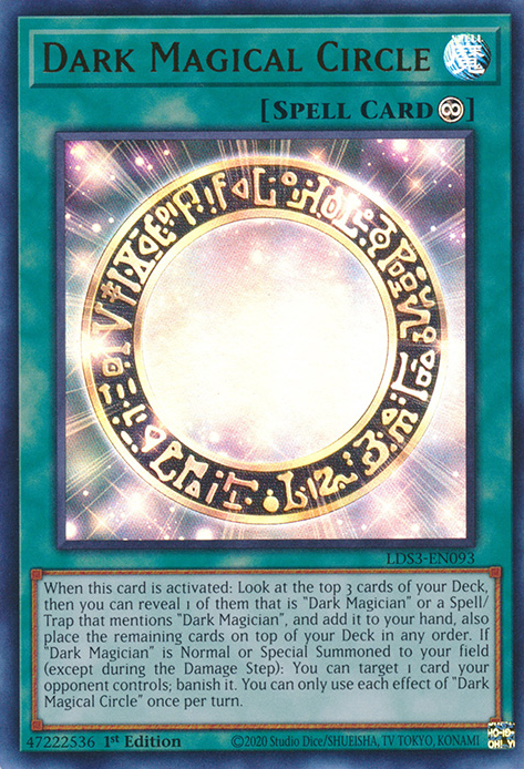 Dark Magical Circle [LDS3-EN093] Ultra Rare | Cracking-Singles