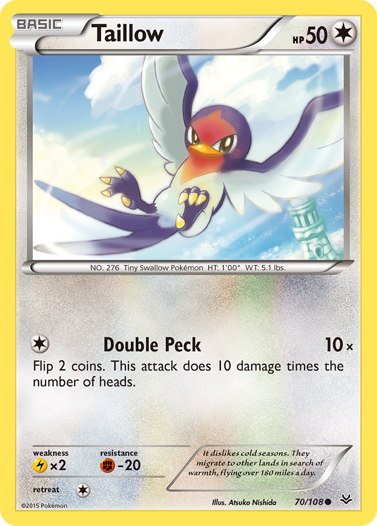 Taillow (70/108) [XY: Roaring Skies] | Cracking-Singles