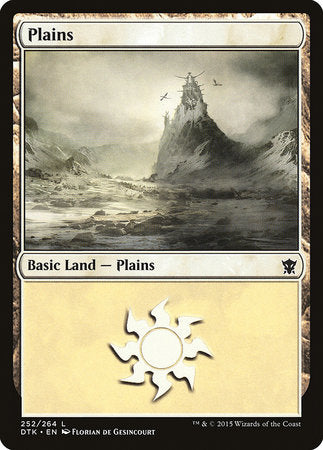 Plains (252) [Dragons of Tarkir] | Cracking-Singles