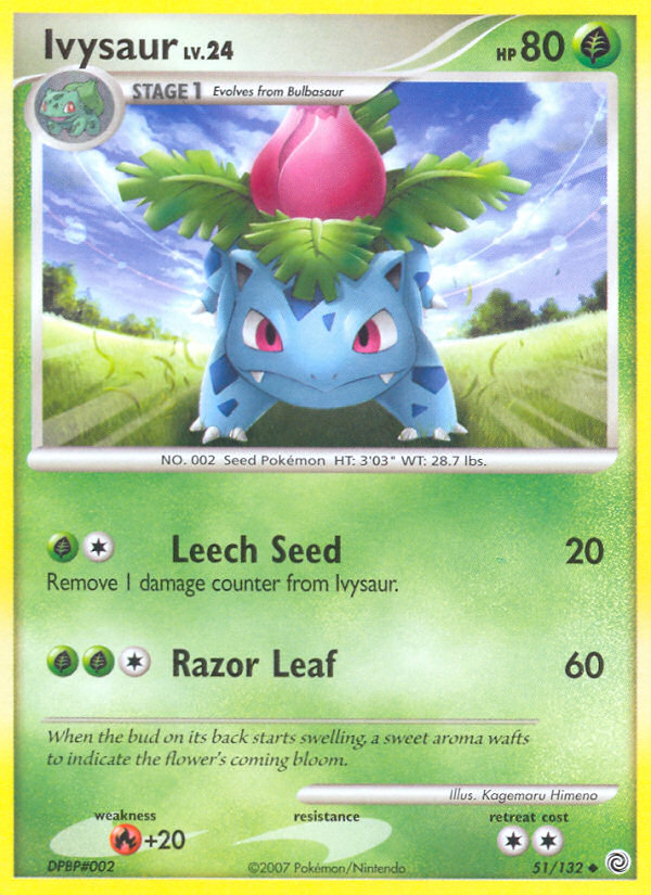 Ivysaur (51/132) [Diamond & Pearl: Secret Wonders] | Cracking-Singles