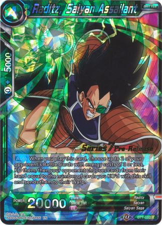 Raditz, Saiyan Assailant [BT7-052_PR] | Cracking-Singles