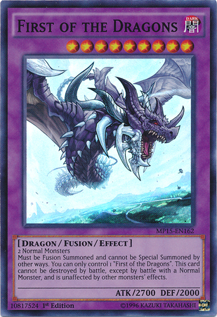 First of the Dragons [MP15-EN162] Super Rare | Cracking-Singles