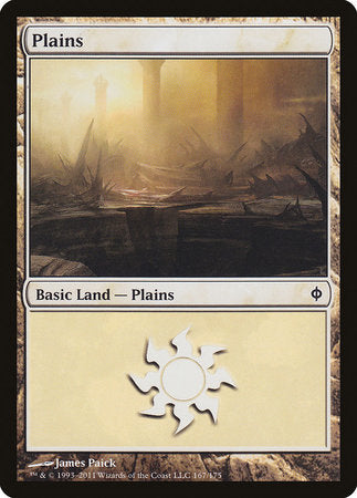 Plains (167) [New Phyrexia] | Cracking-Singles