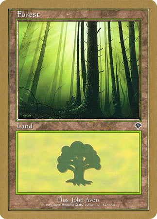 Forest (347) - 2001 Jan Tomcani (INV) [World Championship Decks 2001] | Cracking-Singles