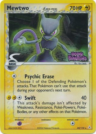 Mewtwo (24/110) (Delta Species) (Stamped) [EX: Holon Phantoms] | Cracking-Singles