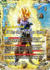 Son Goku // SS Son Goku, Fearless Fighter (BT17-081) [Ultimate Squad Prerelease Promos] | Cracking-Singles