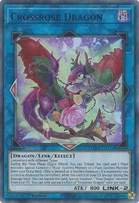 Crossrose Dragon (Purple) [LDS2-EN114] Ultra Rare | Cracking-Singles