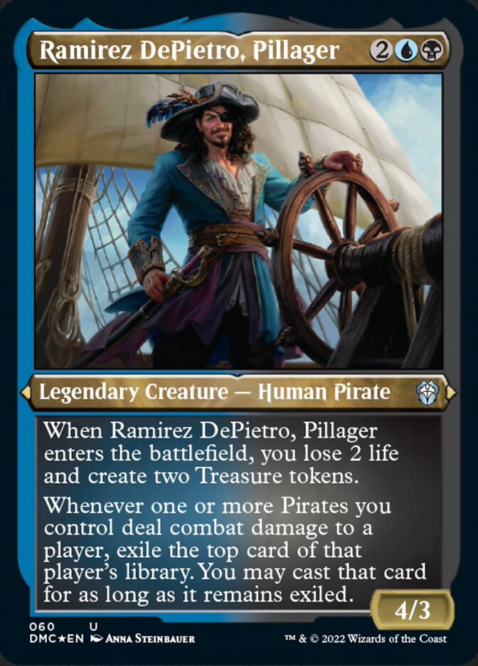 Ramirez DePietro, Pillager (Foil Etched) [Dominaria United Commander] | Cracking-Singles