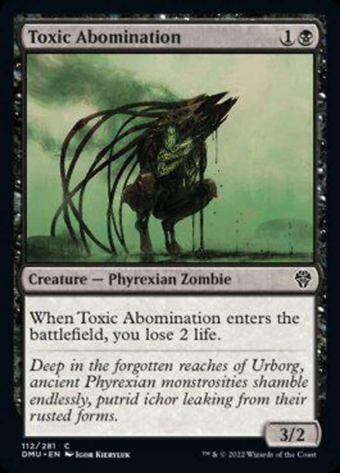 Toxic Abomination [Dominaria United] | Cracking-Singles