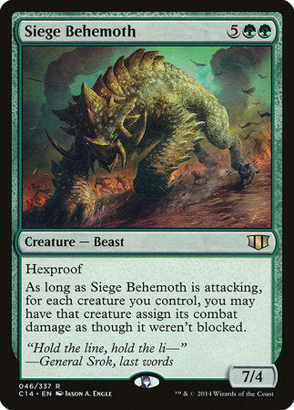 Siege Behemoth [Commander 2014] | Cracking-Singles