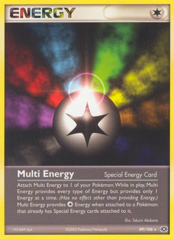 Multi Energy (89/106) [EX: Emerald] | Cracking-Singles