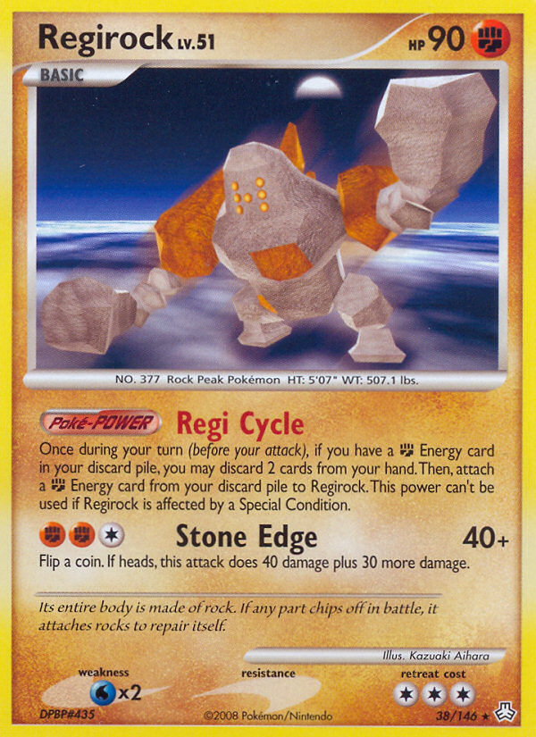 Regirock (38/146) [Diamond & Pearl: Legends Awakened] | Cracking-Singles