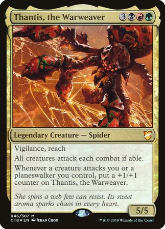 Thantis, the Warweaver [Commander 2018] | Cracking-Singles