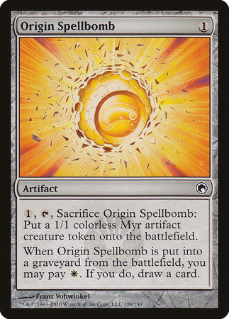 Origin Spellbomb [Scars of Mirrodin] | Cracking-Singles