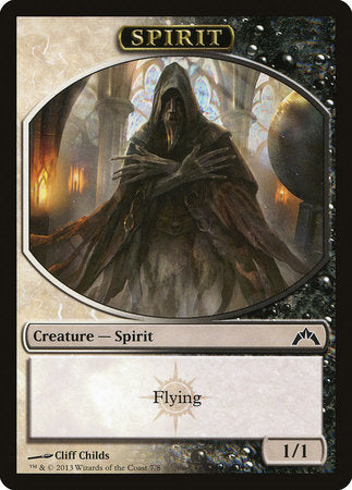 Spirit Token (Black/White) [Gatecrash Tokens] | Cracking-Singles