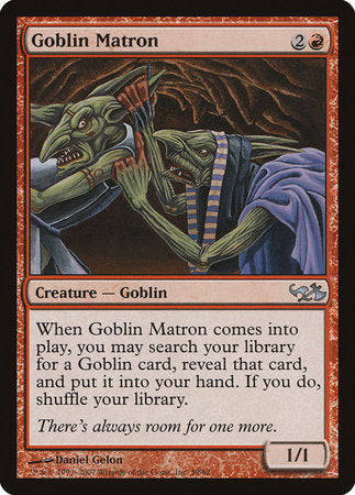 Goblin Matron [Duel Decks: Elves vs. Goblins] | Cracking-Singles