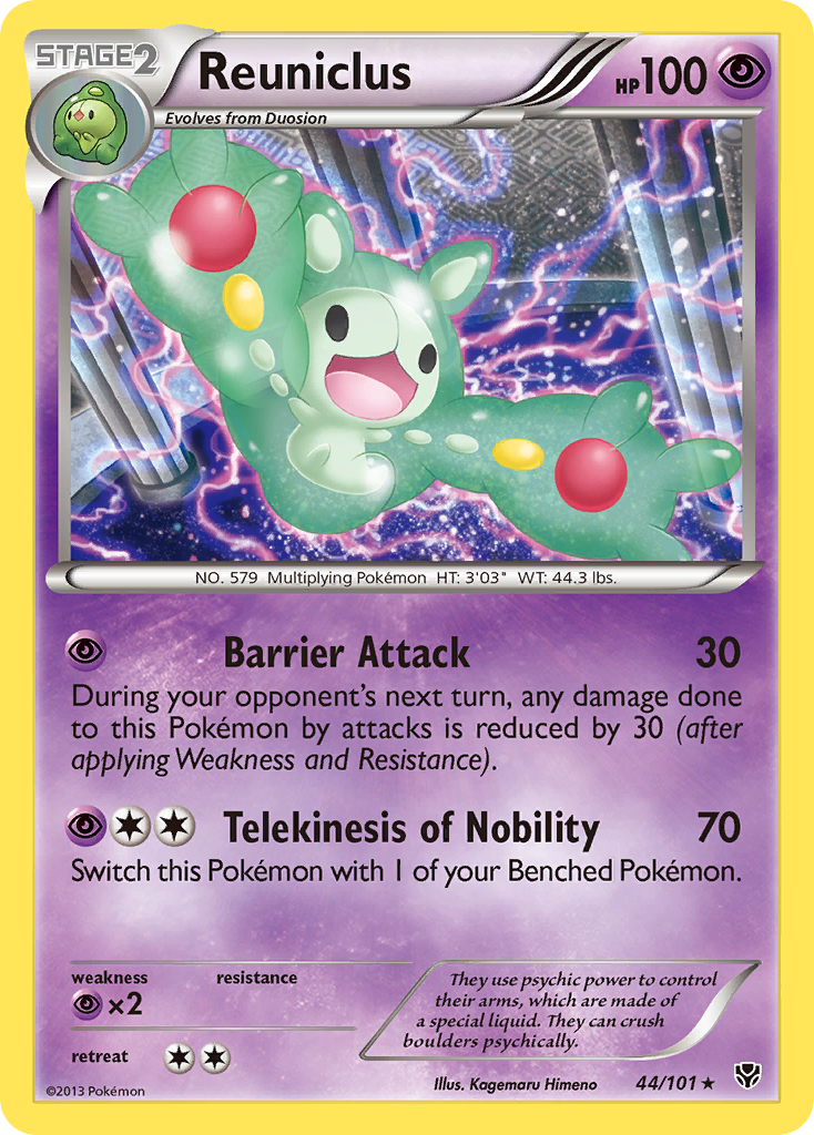 Reuniclus (44/101) [Black & White: Plasma Blast] | Cracking-Singles