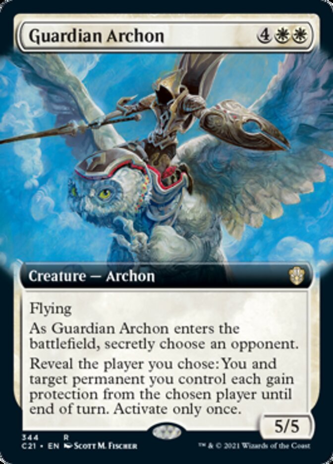 Guardian Archon (Extended) [Commander 2021] | Cracking-Singles